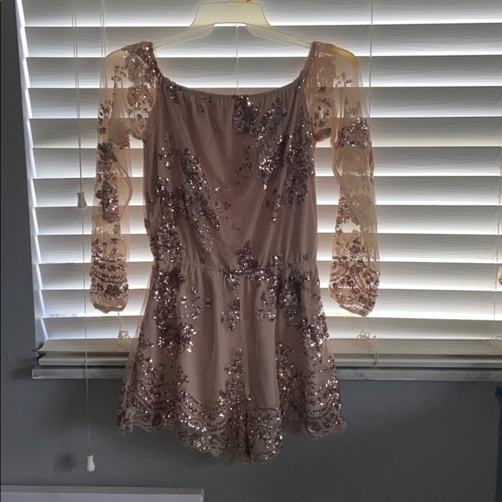 Sequins Romper